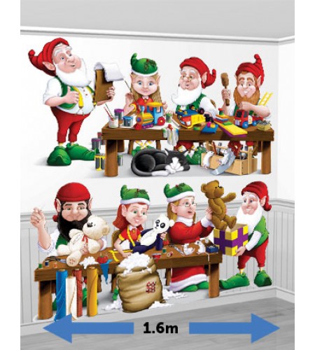 CENÁRIO PAREDE DUENDES NATAL